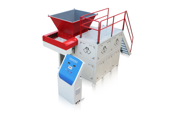 Machine de déchiquetage à puits unique en PVC PET Machine de recyclage des déchets plastiques