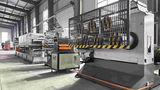 Ligne de production d'extrusion de bandes PET en fibres plastiques composites 120 - 800 kg/h