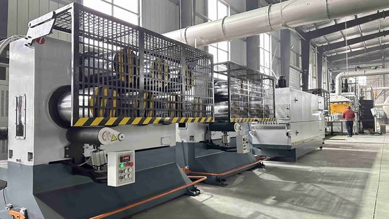 Ligne d'extrusion en plastique à bande à vis unique pour l'extrusion de bandes en PET