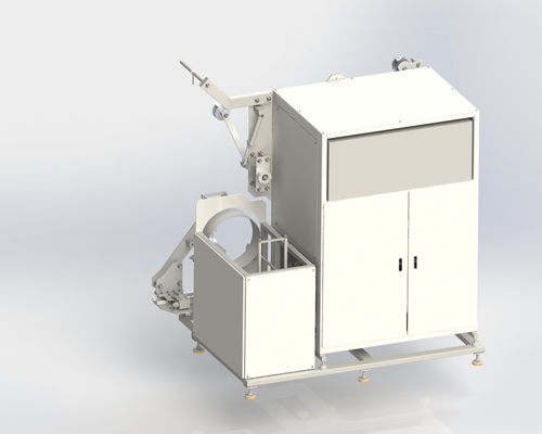 Remplisseur automatique de bande de polyester PET 32 mm 1,5 kW avec tension de remontage réglable