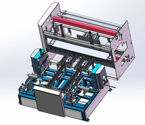 Machine d'emballage automatique en rouleau de tissu tubulaire multifonctionnel
