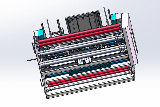 Machine d'emballage automatique à rouleaux de tissus à commande PLC pour tissus tubulaires