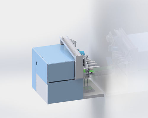 Machine à enroulement de tuyaux doubles en plastique pour micro-bande de pulvérisation