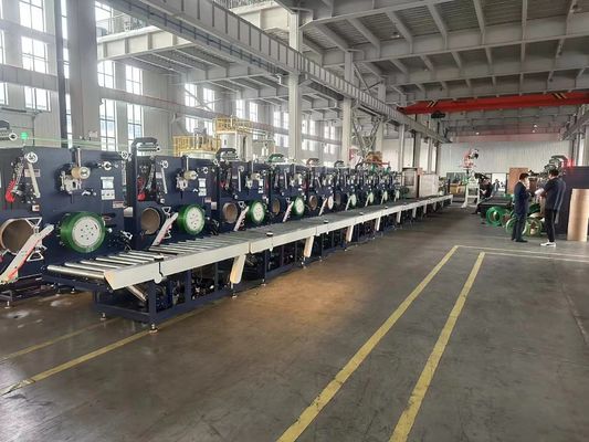 Relèveur à bande de polyester PET Jumbo Roll Relèveur semi-automatique en plastique