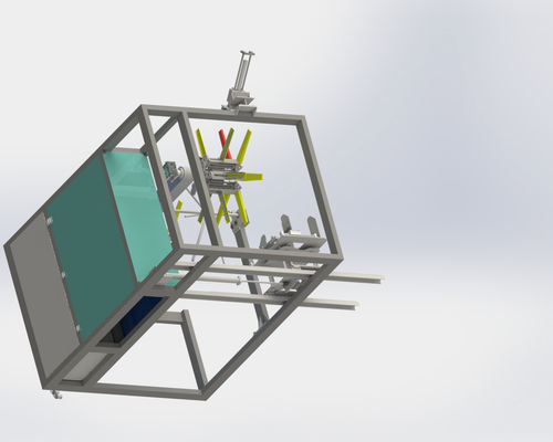 Machine à enrouler des tubes en plastique simples ou doubles