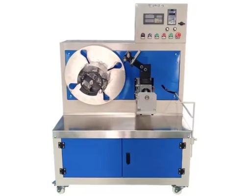 Machine de remontage de tuyaux en plastique à régulation de la tension à disque unique Coil automatique en plastique