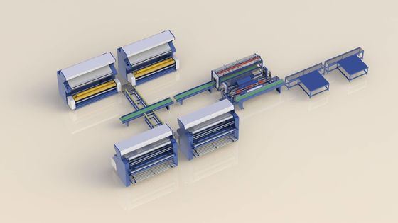Machine d'emballage à rouleaux de tissu rétrécissants entièrement automatique