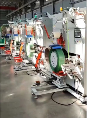 Machine à enroulement de sangles en polyester PET à tension constante
